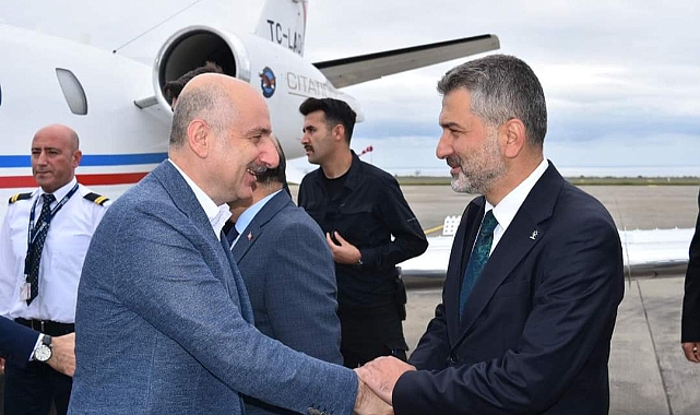 BAKAN KARAİSMAİLOĞLU TRABZON'DA