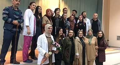 TONYA'DA SAĞLIK CALIŞANLARI TARAFINDAN HAZIRLANAN TİYATRO "KİM HAKLI"