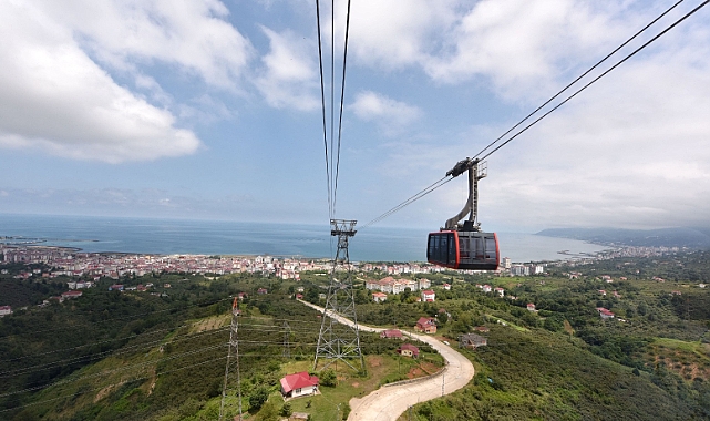 BEŞİKDÜZÜ TELEFERİĞİ ÇEKİM MERKEZİ OLACAK