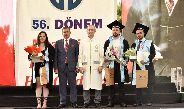 KTÜ'DE MEZUNİYET COŞKUSU