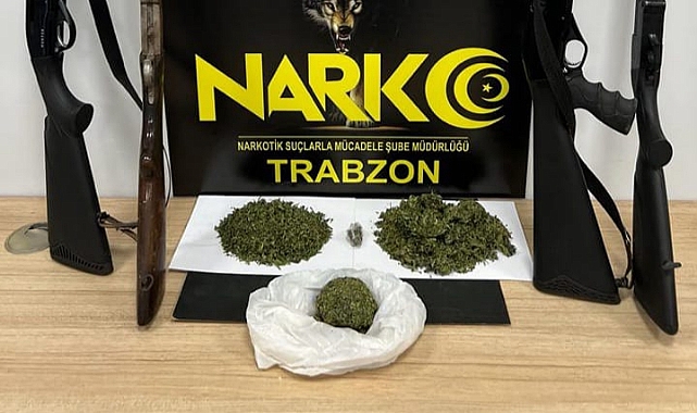 TRABZON'DA NARKOTİK OPERASYONU