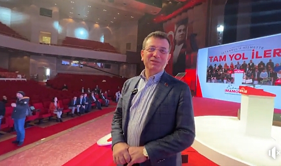İMAMOĞLU^NUN ADAYLIĞI GÖRKEMLİ BİR TÖREN İLE AÇIKLANDI