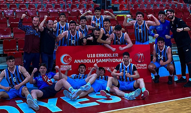 TRABZONSPOR U18 BASKETBOL TAKIMI TÜRKİYE ŞAMPİYONASI'NA KATILMAYA HAK KAZANDI