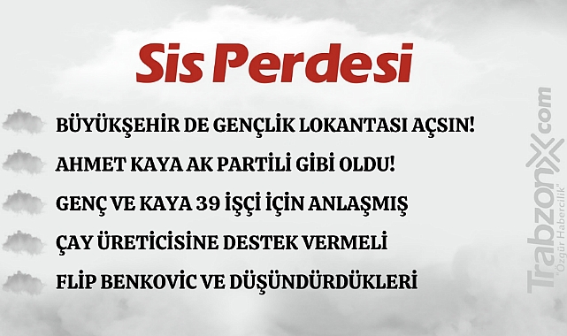 20.05.2024 SİS PERDESİ