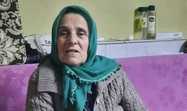 DÜZKÖY'DE DEHŞET...YORGUN MERMİ YAŞLI KADINA İSABET ETTİ...