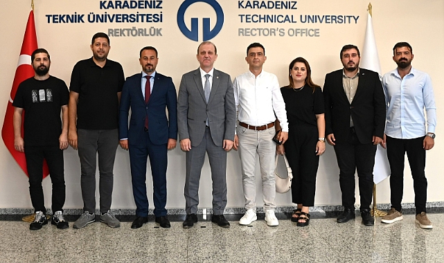 MAKİNE MÜHENDİSLERİNDEN KTÜ'YE ZİYARET