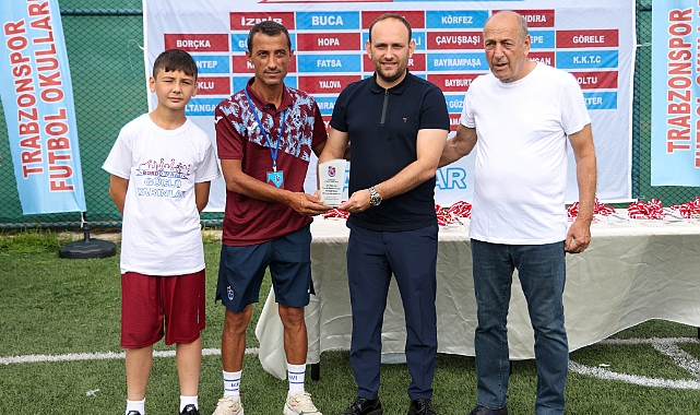 TRABZONSPOR FUTBOL OKULLARI YAZ KAMPI SONA ERDİ