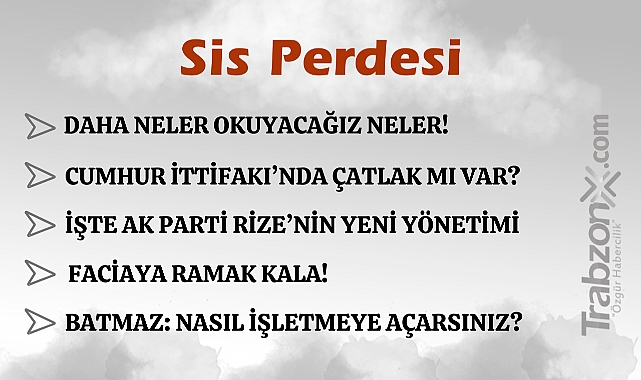 26.08.2024 SİS PERDESİ