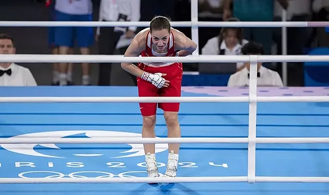 BUSE NAZ ÇAKIROĞLU HAKEM KURBANI OLDU VE ALTIN MADAYLAYI KAÇIRDI