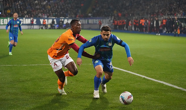 ÖMÜR'LÜ RİZESPOR, GALATASARAY'A MAĞLUP