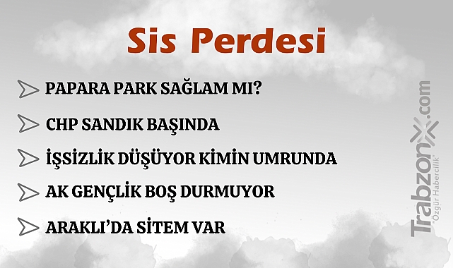 23.03.2025 SİS PERDESİ