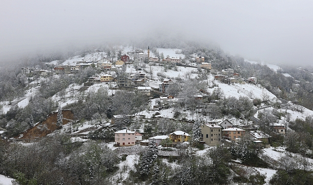 KARADENİZ YENİDEN BEYAZE BÜRÜNDÜ