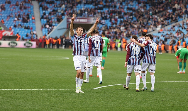 TRABZONSPOR, ALANYASPOR'U ATEŞE ATTI... UKRAYNALILAR COŞTU