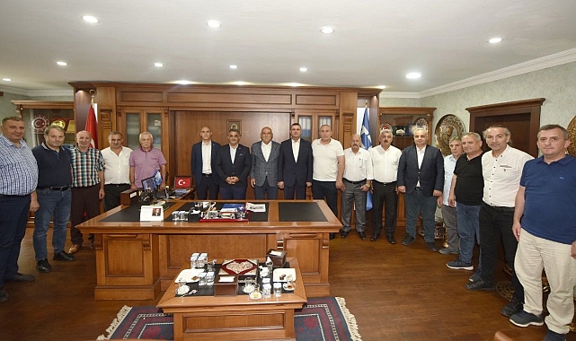 BAŞKAN SİVRİKAYA'DAN TESOB'A ZİYARET