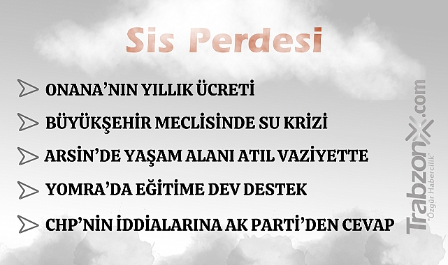 09.09.2025 SİS PERDESİ