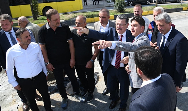 BAŞKAN GENÇ, YOMRA YENİ NESİL HEMZEMİN KAVŞAĞINI İNCELEDİ
