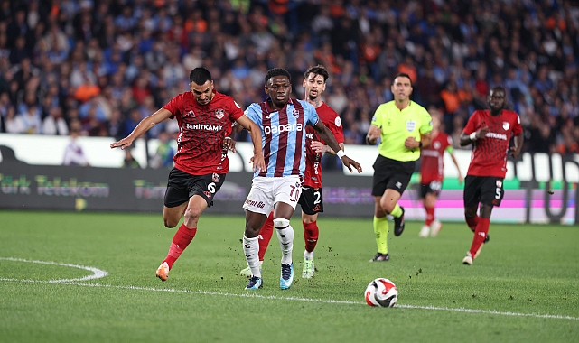 TRABZONSPOR'DA OLAİGBE 'SIFIR' ÇEKTİ!