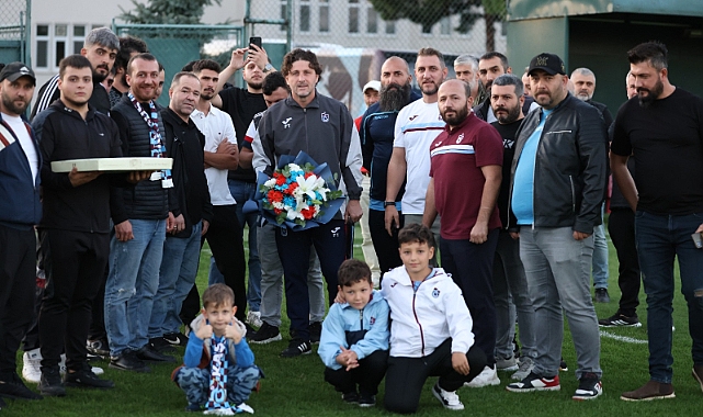 TRABZONSPOR TARAFTARLARINDAN MORAL ZİYARETİ