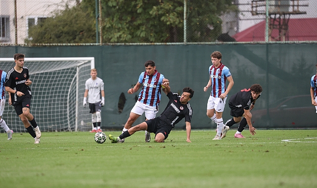 TRABZONSPOR'UN GENÇLERİ ÜZDÜ!