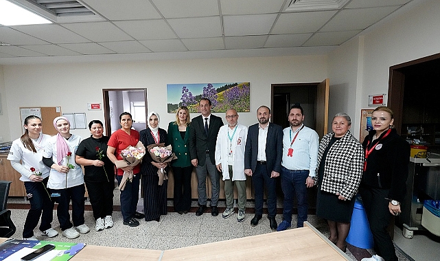 AKÇAABAT'TA 'HOŞ GELDİN BEBEK' ZİYARETLERİ SÜRÜYOR
