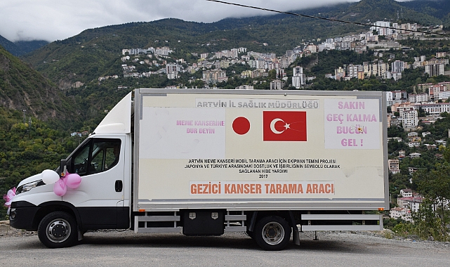 ARTVİN'DE GEZİCİ KANSER TARAMA ARACI HİZMETTE