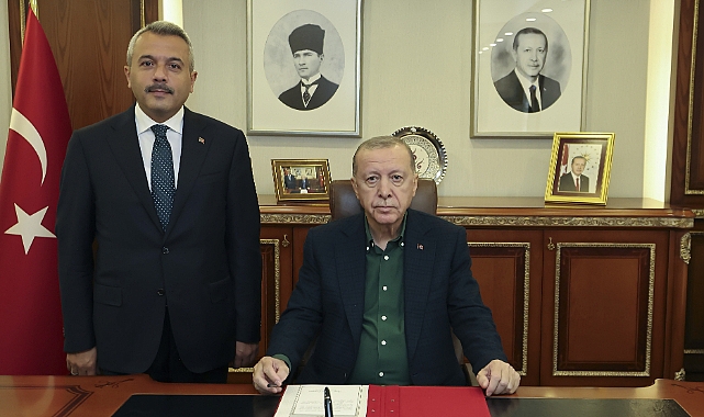 CUMHURBAŞKANI ERDOĞAN'DAN RİZE VALİLİĞİ'NE ZİYARET