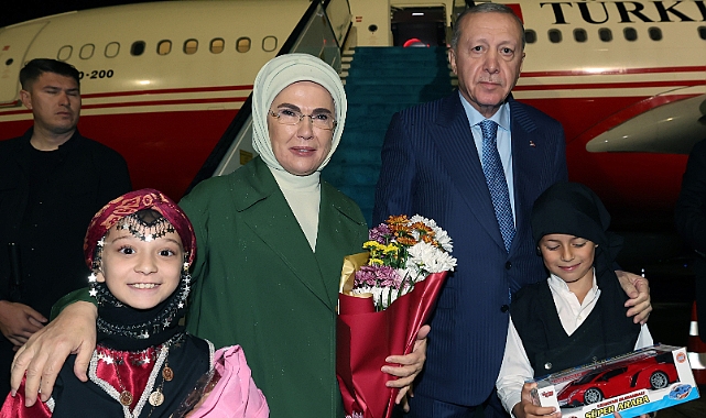 CUMHURBAŞKANI ERDOĞAN RİZE'DE