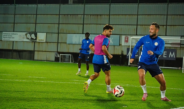 RİZESPOR, TRABZONSPOR MAÇININ HAZIRLIKLARI BAŞLADI