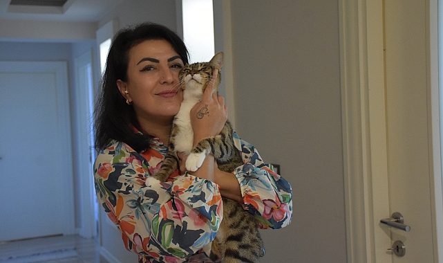 TRABZONLU HAYVANSEVER, GÖRME ENGELLİ KEDİLERE KUCAK AÇTI