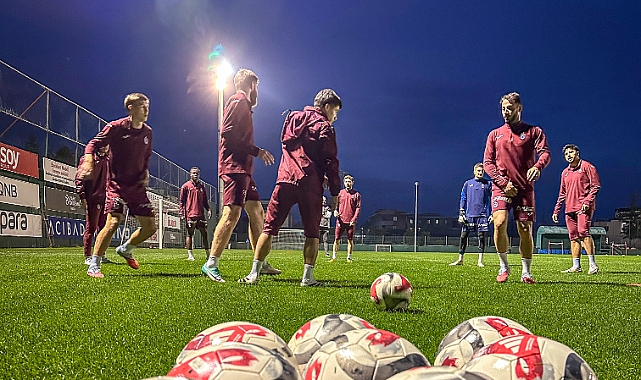 TRABZONSPOR, RİZESPOR HAZIRLIKLARINA BAŞLADI