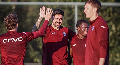 TRABZONSPOR'UN KEYFİ YERİNDE
