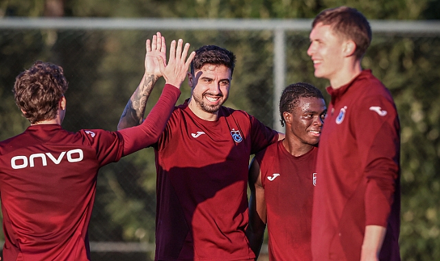 TRABZONSPOR'UN KEYFİ YERİNDE