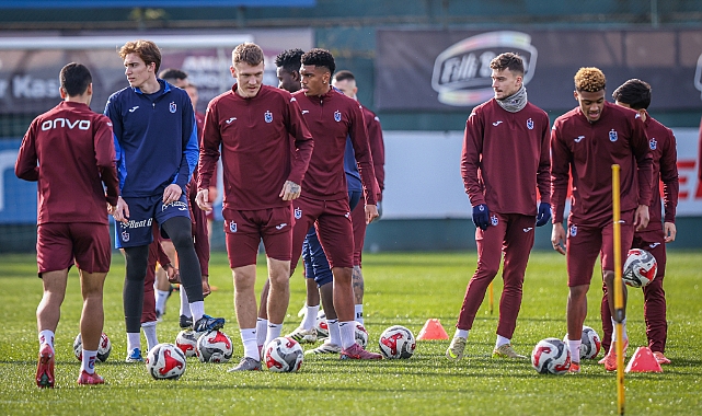TRABZONSPOR, GENÇLERBİRLİĞİ'NE HAZIR