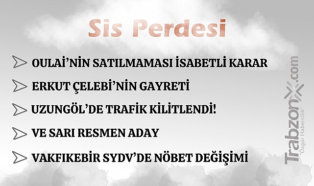 25.01.2026 SİS PERDESİ
