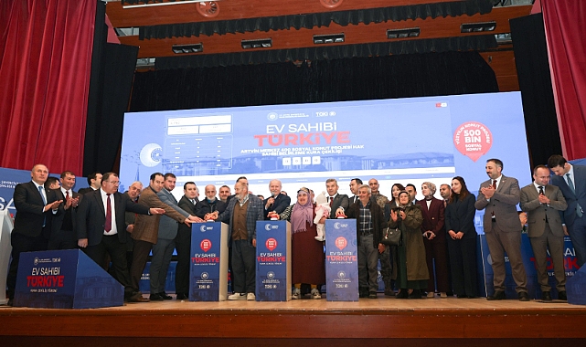 ARTVİN'DE TOKİ KURALARI ÇEKİLDİ
