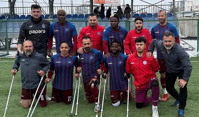 BÜYÜKŞEHİR AMPUTE FK COŞTU BİR KERE... DURDURULAMIYOR!