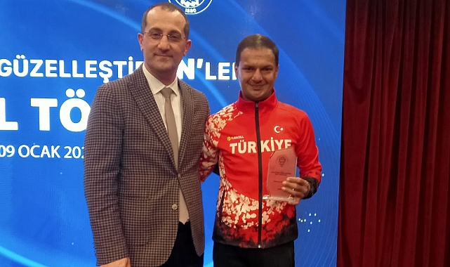 BÜYÜKŞEHİR’İN ÖZEL SPORCUSU EMRAH’A ANLAMLI ÖDÜL