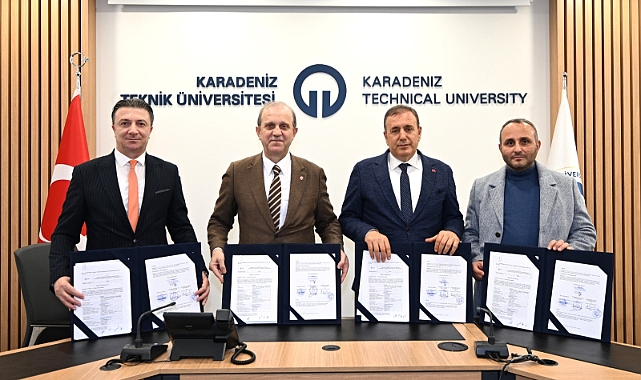 KTÜ'DE İMZALAR ATILDI