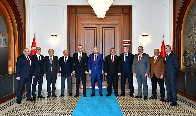 MHP TRABZON'DAN VALİ ŞAHİN'E ZİYARET