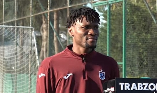 NWAİWU: TRABZONSPOR'A GELDİĞİM İÇİN ÇOK MUTLUYUM