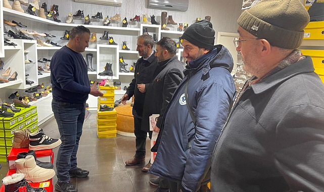 SP RİZE MERKEZ'DEN ESNAF ZİYARETİ