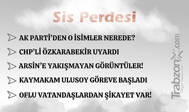24.03.2026 SİS PERDESİ