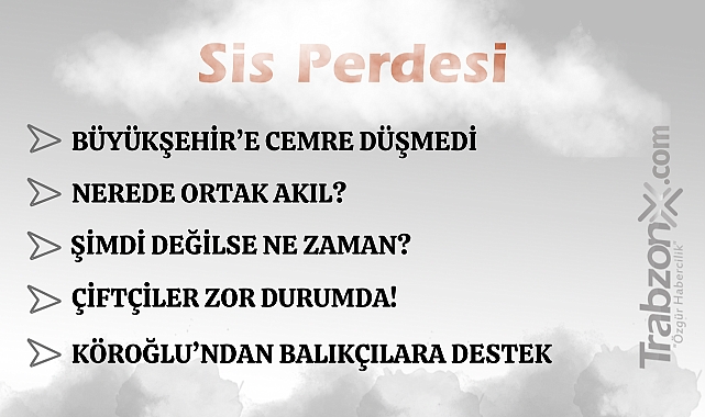 30.03.2026 SİS PERDESİ