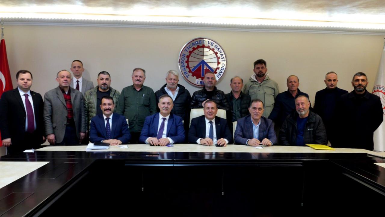 SU ÜRÜNLERİ KOOPERATİFLERİ TTSO'DA: SORUNLAR ÇÖZÜM BEKLİYORLAR