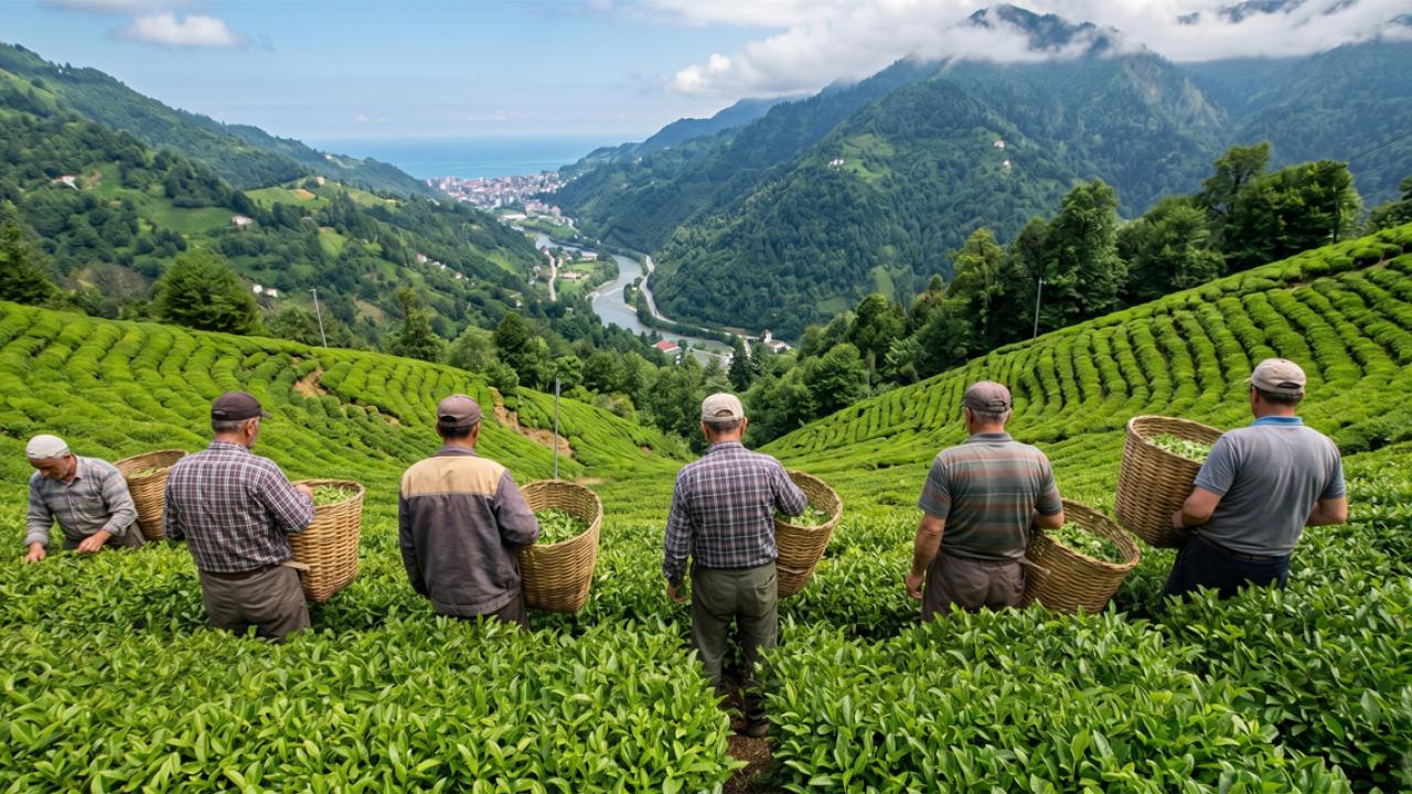 ÇAY TOPLAMA FİYATI BELİRLENDİ!