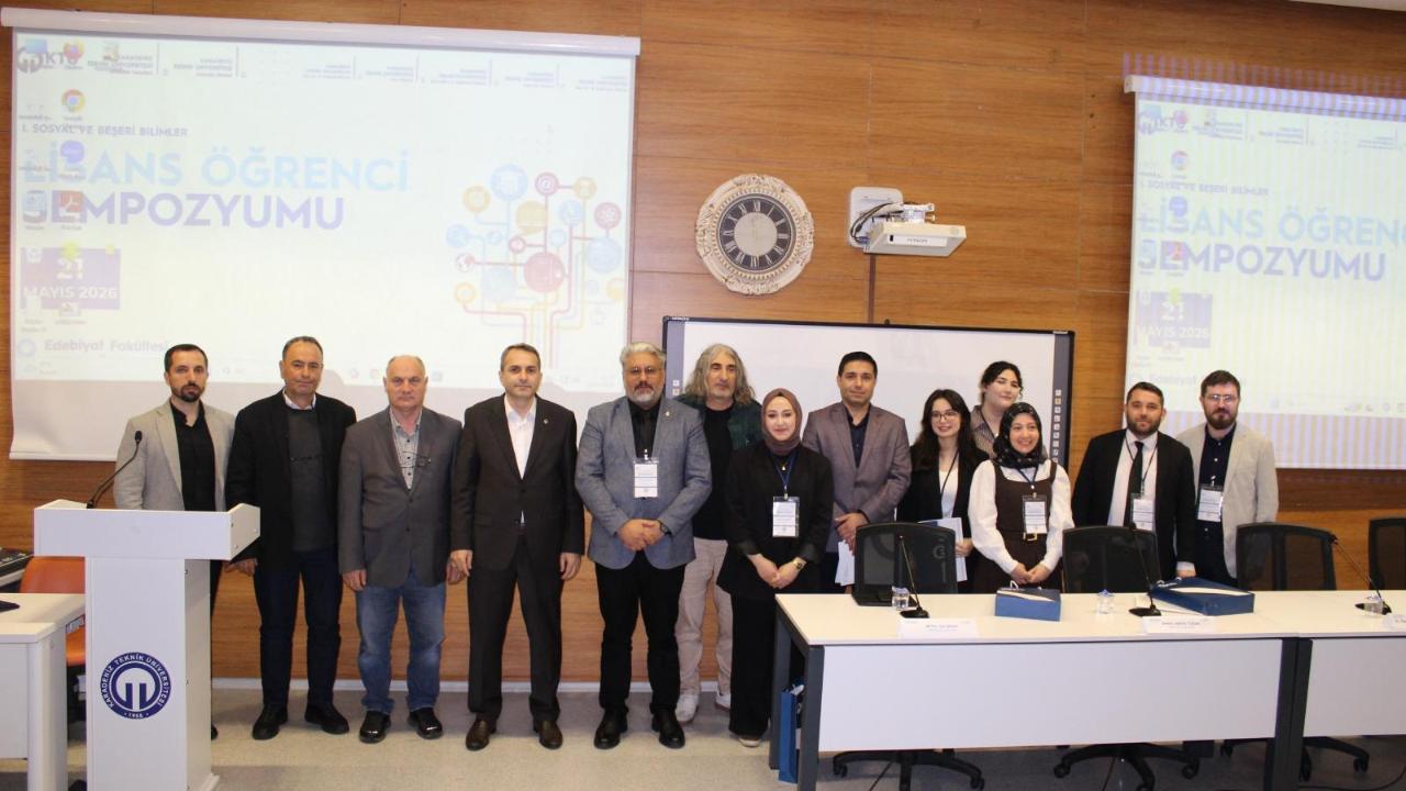 KTÜ’DE LİSANS ÖĞRENCİLERİ BİLİMSEL ÇALIŞMALARINI SEMPOZYUMDA SUNACAK