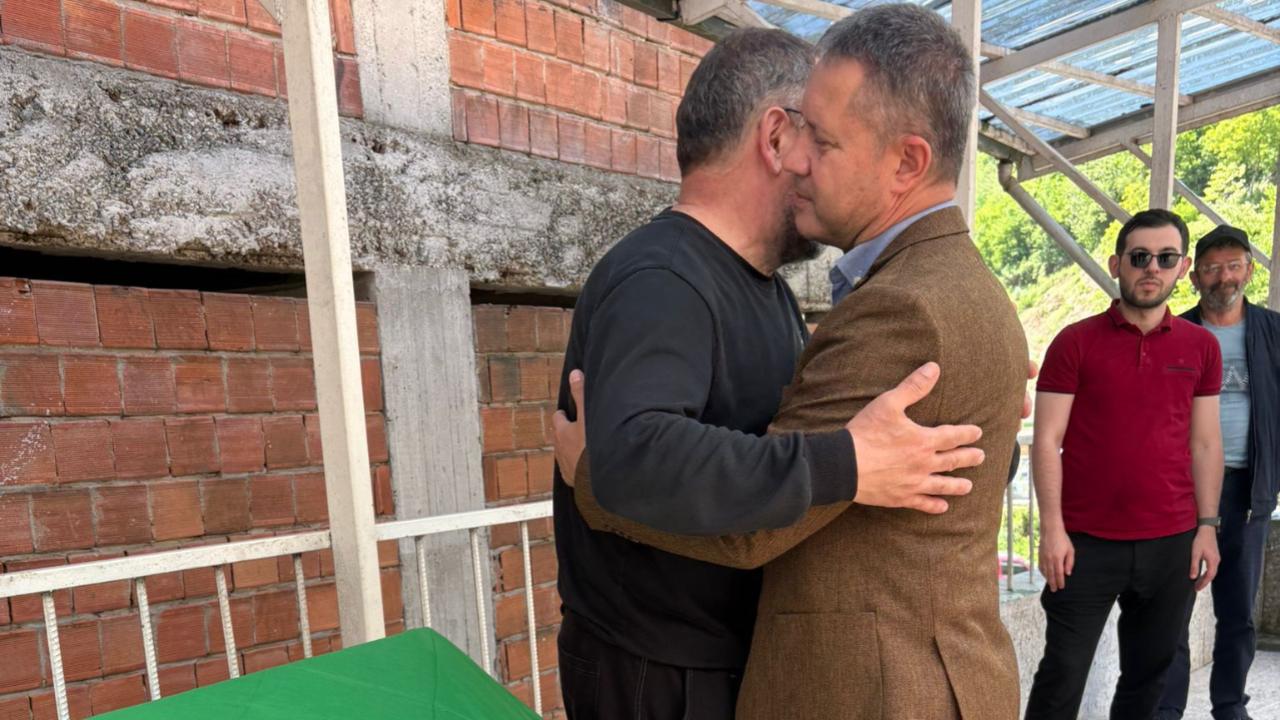 MHP TRABZON ESKİ İL BAŞKANI AYAR'IN ACI GÜNÜ