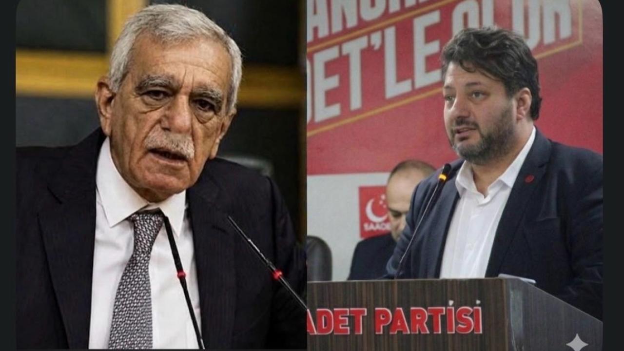 SAADET PARTİLİ ÇEBİ'DEN AHMET TÜRK'E TOKAT GİBİ CEVAP: NE KÜRDİSTAN'I BURASI TÜRKİYE CUMHURİYETİ