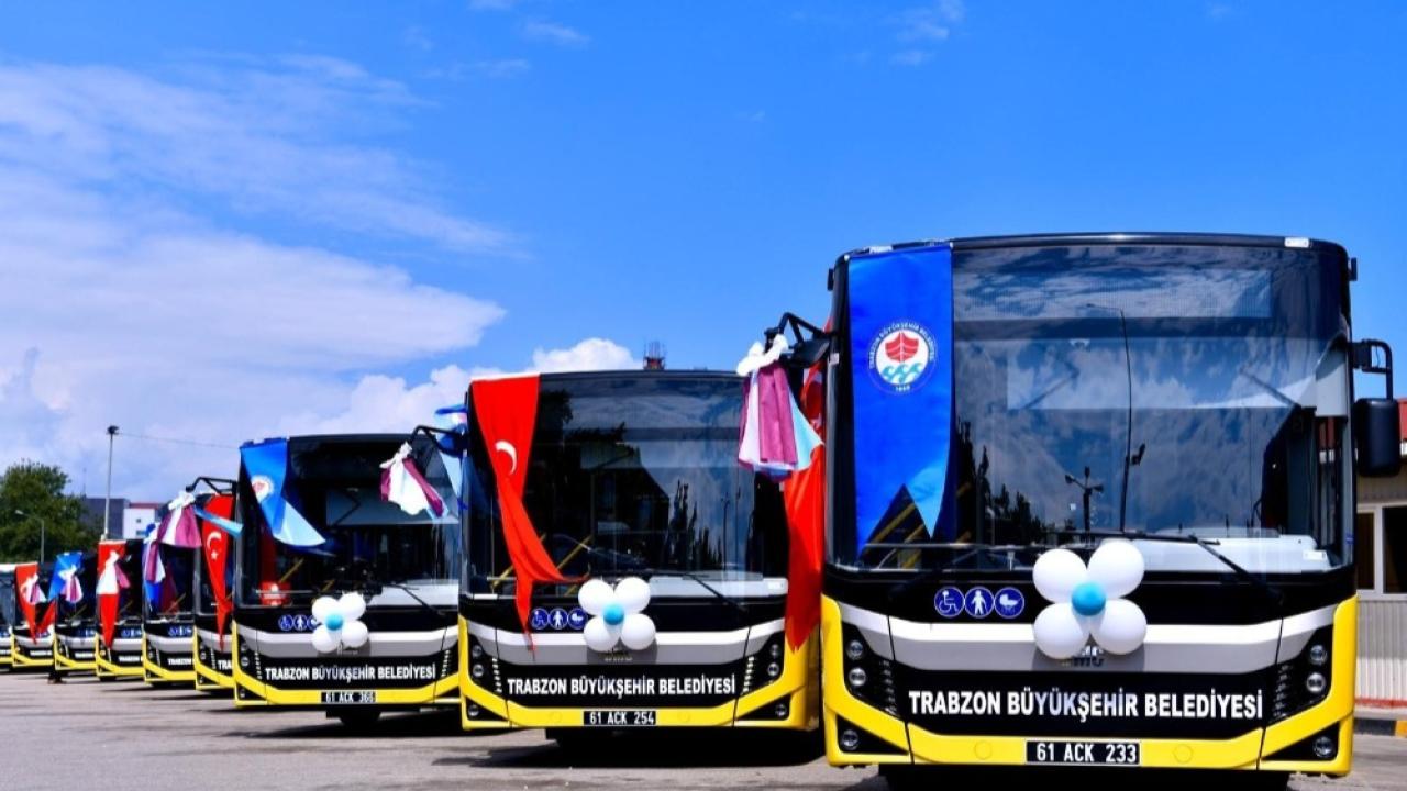 TRABZON'DA BAYRAMDA TOPLU ULAŞIM ÜCRETSİZ