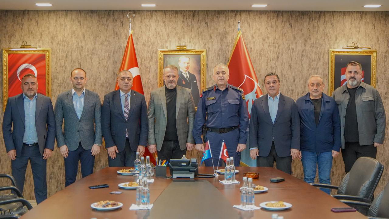 TUĞGENERAL YAKIN'DAN TRABZONSPOR'A ZİYARET